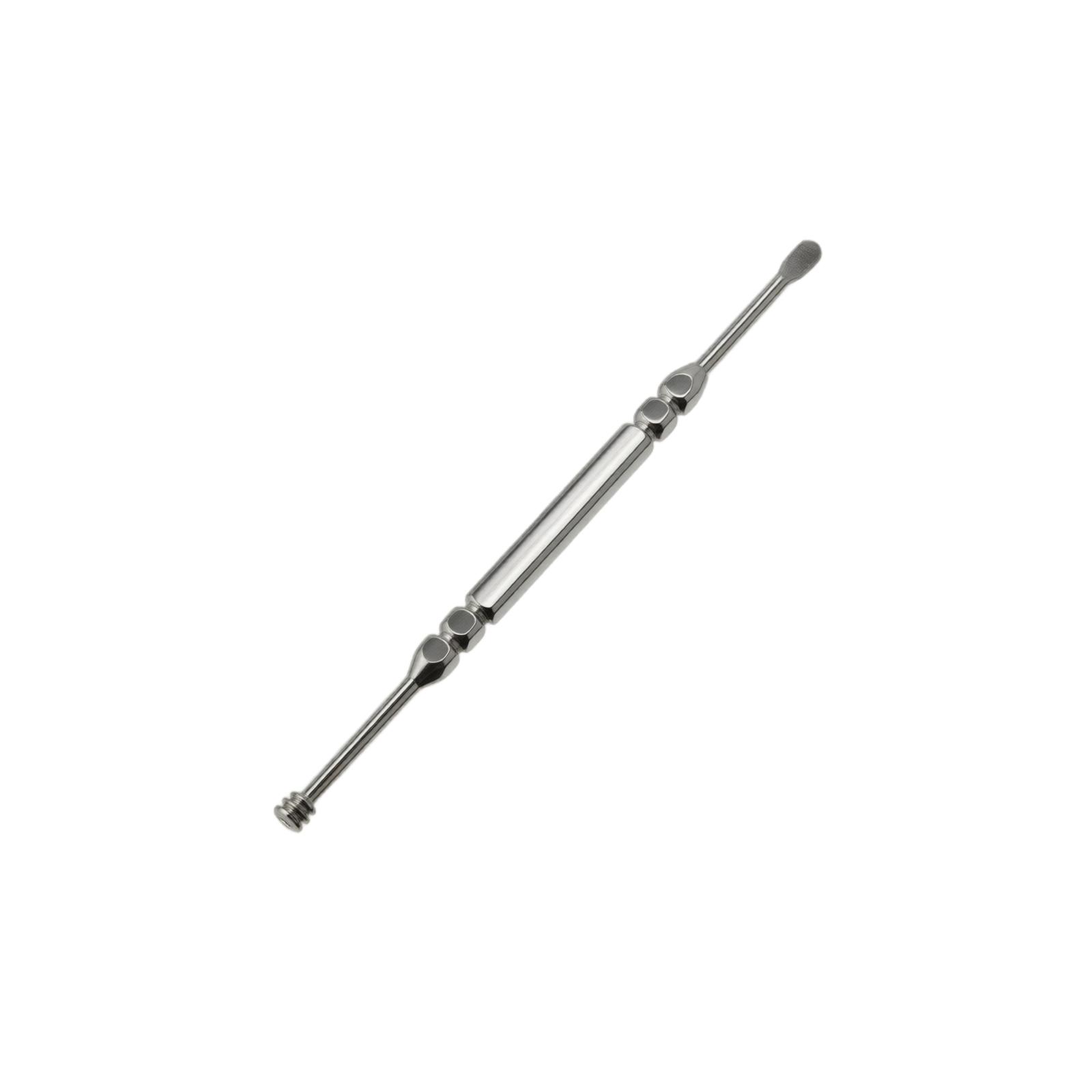 Double Head Spiral Ear Pick Stainless Steel Ear Cleaner Tool with Dual-Ended Design for Earwax Removal and Hygiene Maintenance серебряный