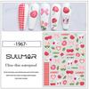 Nail Enhancement Long-lasting Avocado Strawberry 3D Glued Watermelon Colorful Nail Decoration For Nail Art Enthusiasts Beach