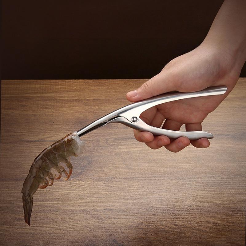 Urządzenie Kuchenne Ze Stali Nierdzewnej Obieraczka do Krewetek Obieraczka do Krewetek Obcinak do Żyłki Czyszczenie Krewetek Usuwanie Żyłki Krewetki Rybołówstwo Homar Obieranie Owoców Morza