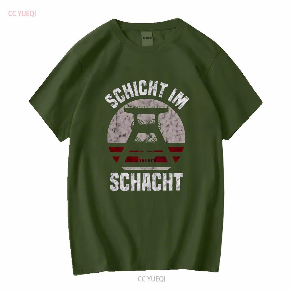 Ruhr Area Ruhrpott T Shirt Long or Short Sleeves Vintage Washed Breathable Soft Versatile Stretched Comfortable Graphic
