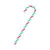 Red and Green Candy Cane Decorations for Christmas, Festive Holiday Ornaments, Holiday Decor