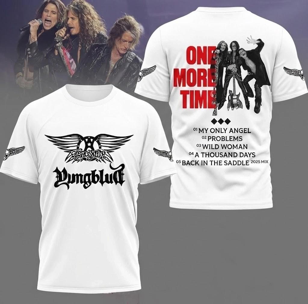 New Yungblud X Aerosmith One More Time 3D Gift For Fans LW965 XXXXL