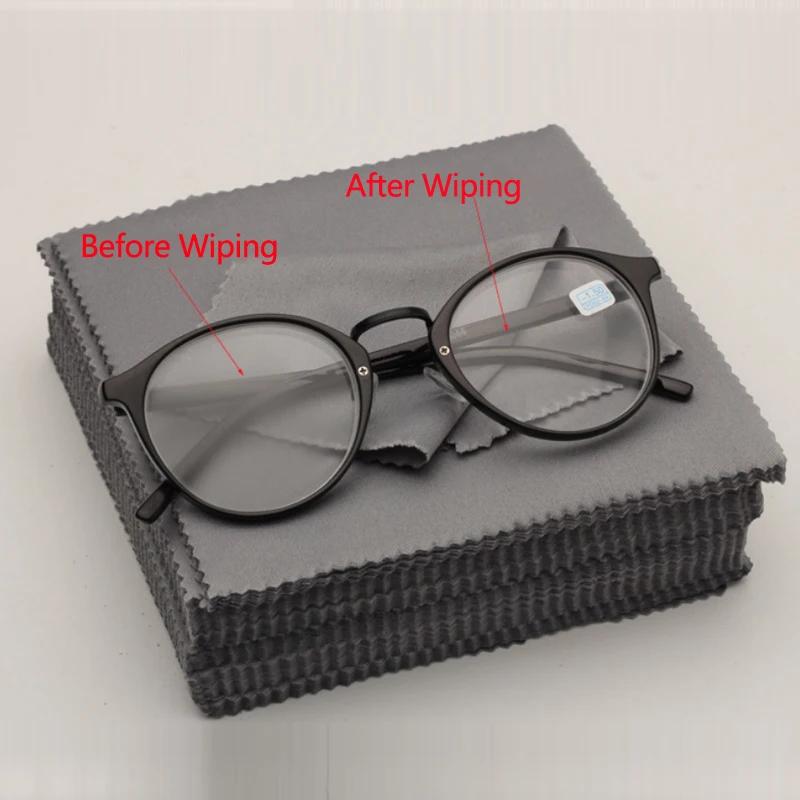Glasses Eyewear Clean Lens Cloth Accessories 6pcs 13*13cm Glasses Cleaning Cloth Microfiber Sunglasses Eyeglasses