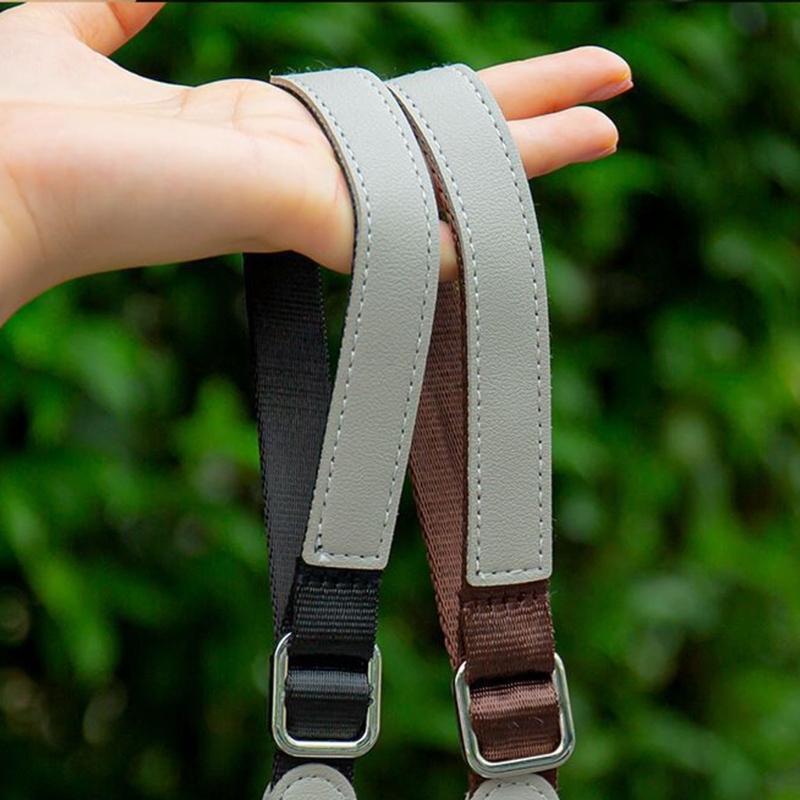 Faux Leather Shouler Wrist Strap with Quick Release Buckles For Universal Mirrorless Cameras With Ergonomic Grips
