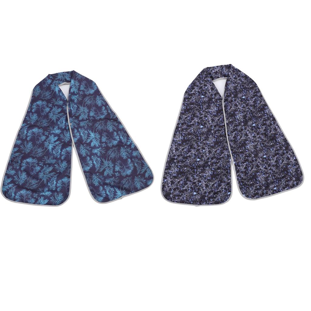 Reversible Adult Bib Oil and Dirt Proof Adult Bib Scarf Elderly Dining Clothing Protector for Adults