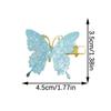 Lovely Glitter Butterfly Hair Clips Non Slip Durable Hair Pins for Little Girls Birthday Party Favor Daily Wear