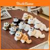 Realistisches Katzen-Plüschtier Figur Sammler-Tiertier-Modell Für Heimdekoration Und Geschenk