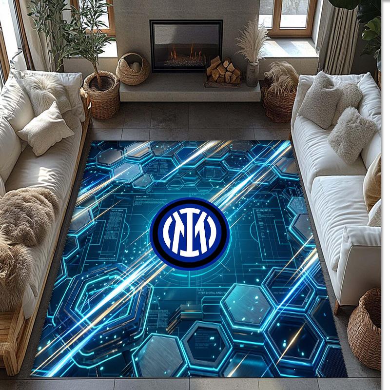 Borussia Dortmund Printed Flannel Area Rug Non Slip Soft Polyester Floor Carpet Indoor Decor Mat for Bedroom Living Room Sofa