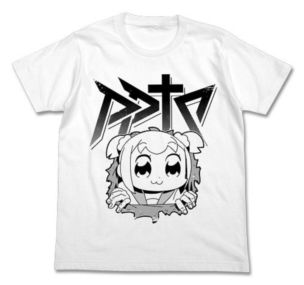 

Pop Team Epic Belly Pop White L size T-shirt белый