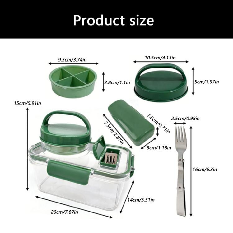 Stackable Salad Storage Box Square Plastic Container For Fruits Vegetables Nut Dishwasher Safe Kitchen Organiser