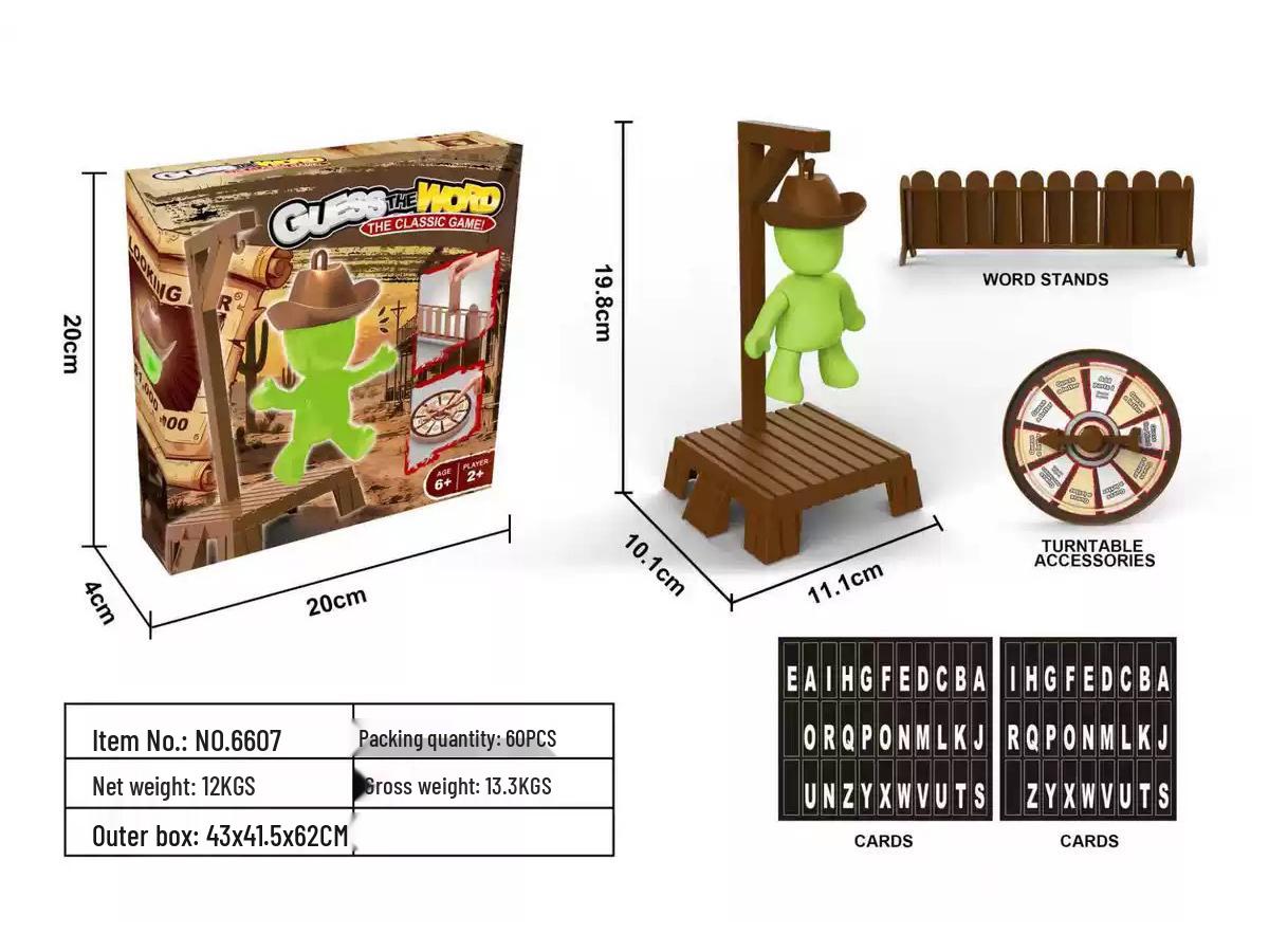 Магнитная игра «Виселица» с секретным словом