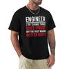 Funny Engineer Idiot Proof Engineering Tshirt Cool Feeling Summer Tee Shirt