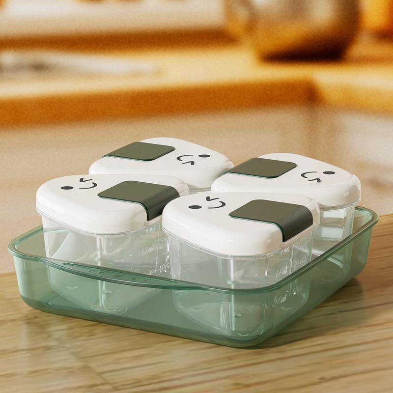 Baby Food Storage Box with Lid Frozen Storage Food-Grade Independent Packaging for Babies