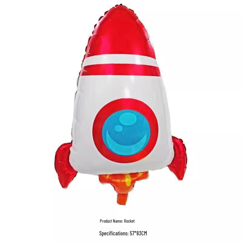 Space Birthday Party Decorations: Moon, Astronaut, Spaceship & Rocket Balloons