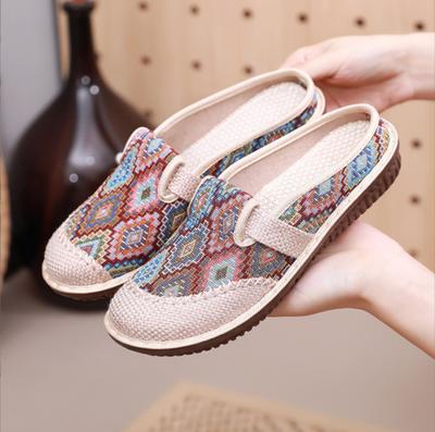 Fashion Mom Flats Shoes Soft Sole Loafers Round Toe Shoes 2024 New Spring Flat Sole  Lightweight Non-slip Female Casual Shoes Women