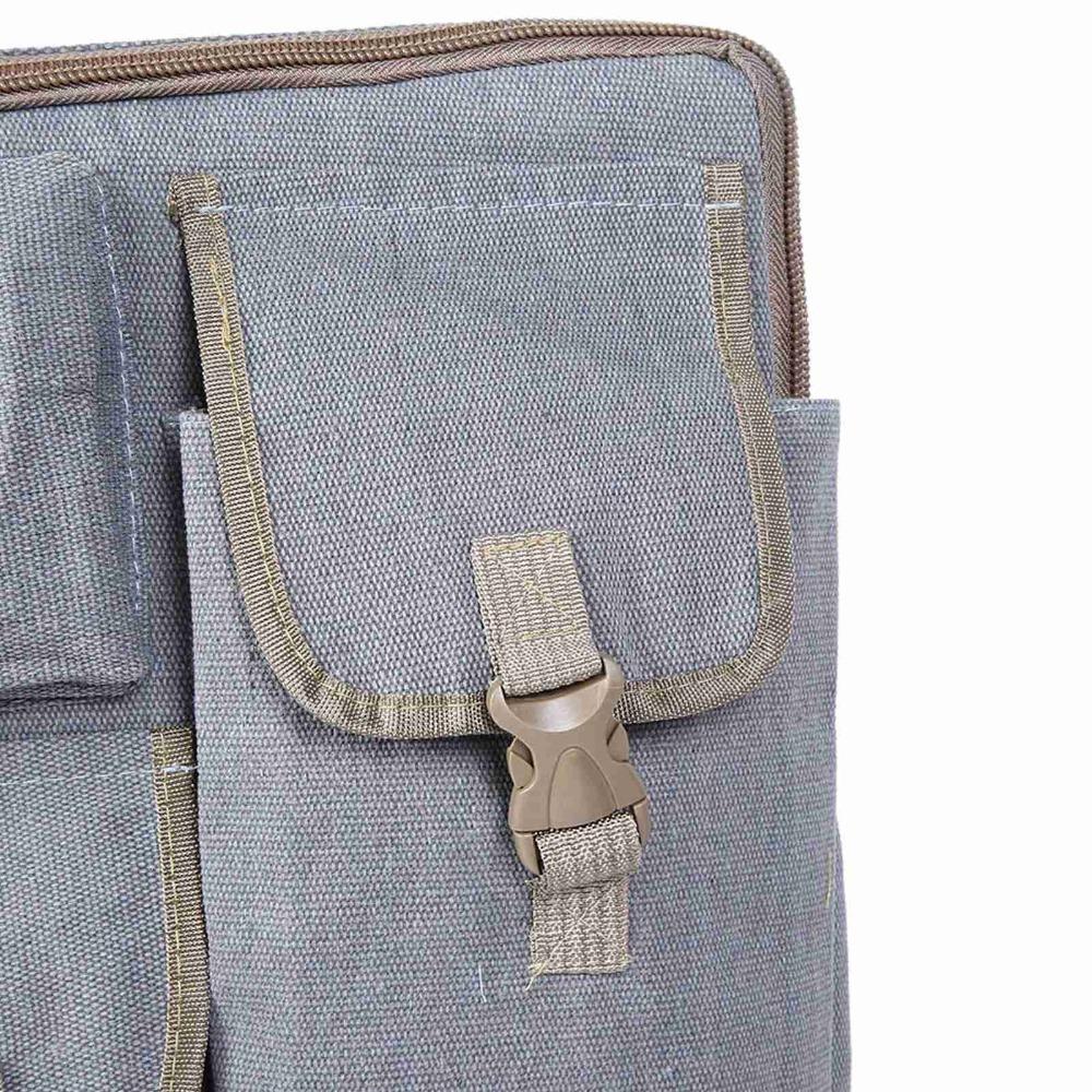 Spacious Inner Space Multifunctional Sketch Carry Pack Art Exam Tool Storage