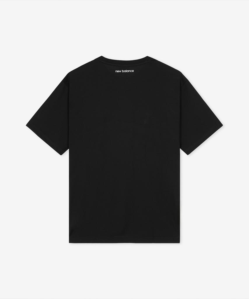 Nyuballanseu Nbnegco201 / Uni Essential Small Logo Short Sleeve T-Shirt (Black)