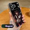 Arknights Zima Clear TPU Magsafe Mobile Phone Case for iPhone 17 16 15 14 13 12 11 Air Pro Max Plus Mini Colorful Cover