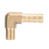 Connettore a Pagoda 6mm 8mm 10mm a Filetto Maschio 1/8"BSP Connettore a Barb per Tubo in Ottone Gomito Raccordo Giunto Adattatore