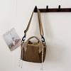 Niche Mini Lightweight Simple Small Drawstring Bag for Lipstick, Tissues, Versatile Phe Bag, Commuter Lightweight Shoulder Crossbody Bag,