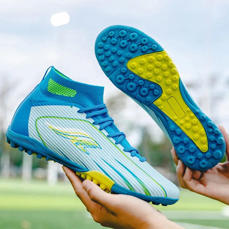 2026 Society Cleats Soccer Shoes Men Professional Football Boots Indoor Original Football Field Boots Ankle Sneakers Fast Traini