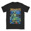 M-Megadethed Band  Cotton T-Shirt For Men Summer  Awesome T Shirts Round Neck Hip Hop Tees Oversize Design Tops