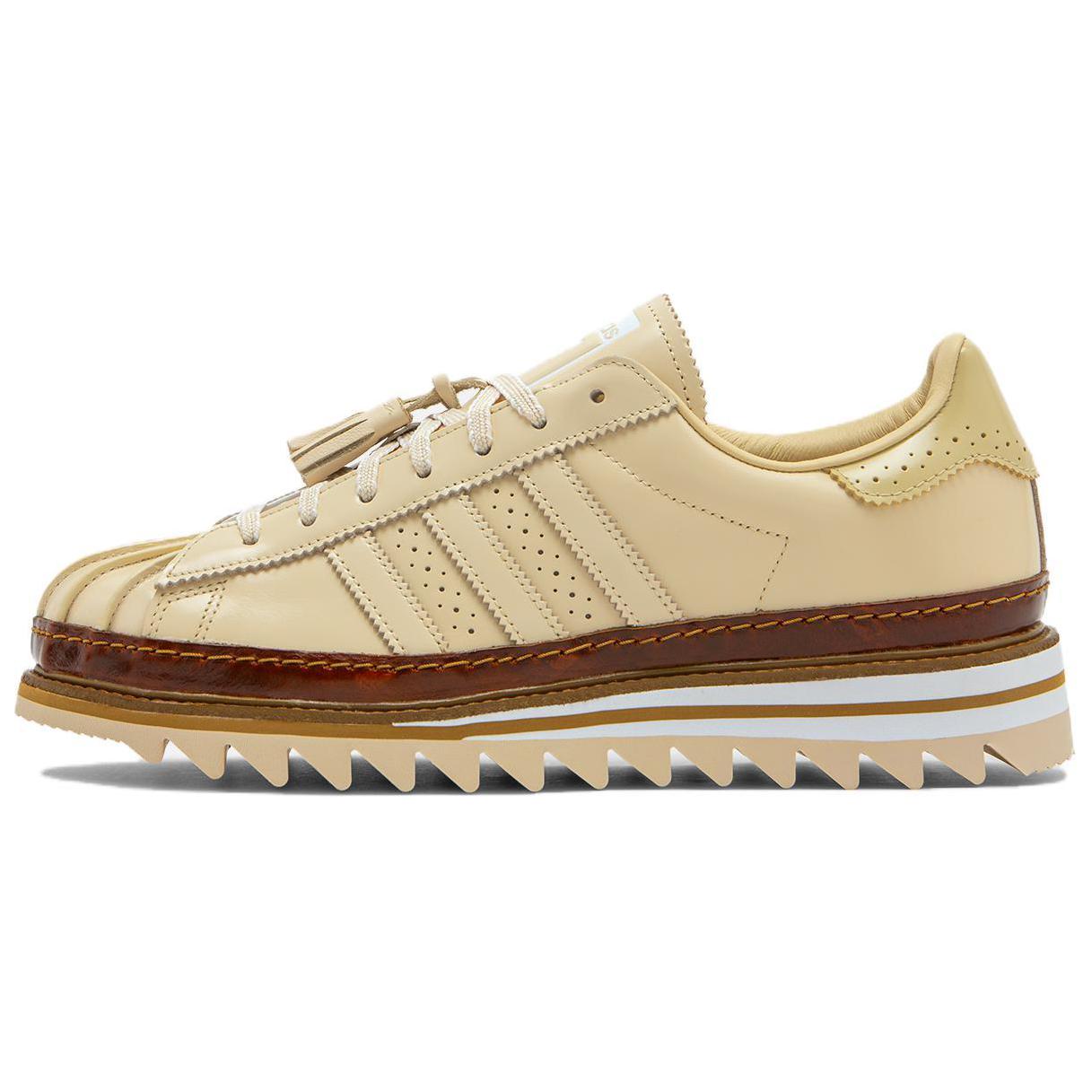 

Кроссовки унисекс adidas CLOT x Superstar Crystal Sand Cream Hazy-Beige Cloud-White JQ6117 44