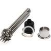 Lujinxun Heating Element With Probe / Ground Screw DN32 1 1/4" BSP Thread 3U Tubular Electrical Immersion Heater 3/4.5/6/9/12KW