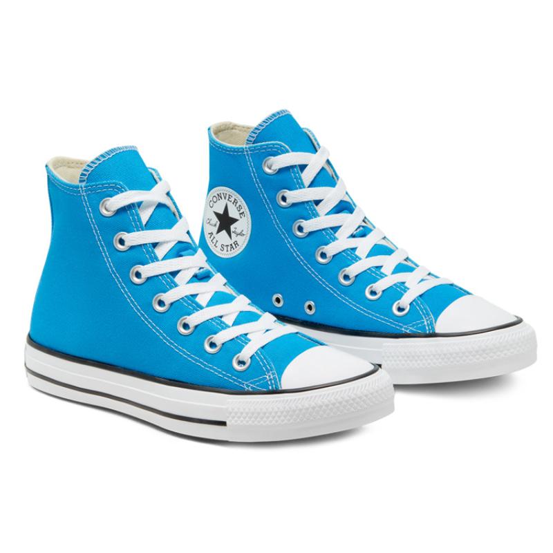Converse Chuck Taylor All Star Comfortable and Versatile High-Top Espadrilles Unisex Sky Blue