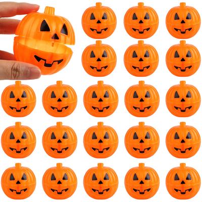 10/20Pcs Halloween Pumpkin Candy Box Gift Snacks Containers for Halloween Party Decoration Supplies Kids Trick or Treat Gifts