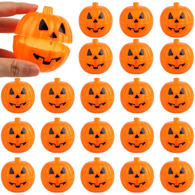 

10/20Pcs Halloween Pumpkin Candy Box Gift Snacks Containers for Halloween Party Decoration Supplies Kids Trick or Treat Gifts 10Pcs оранжевый
