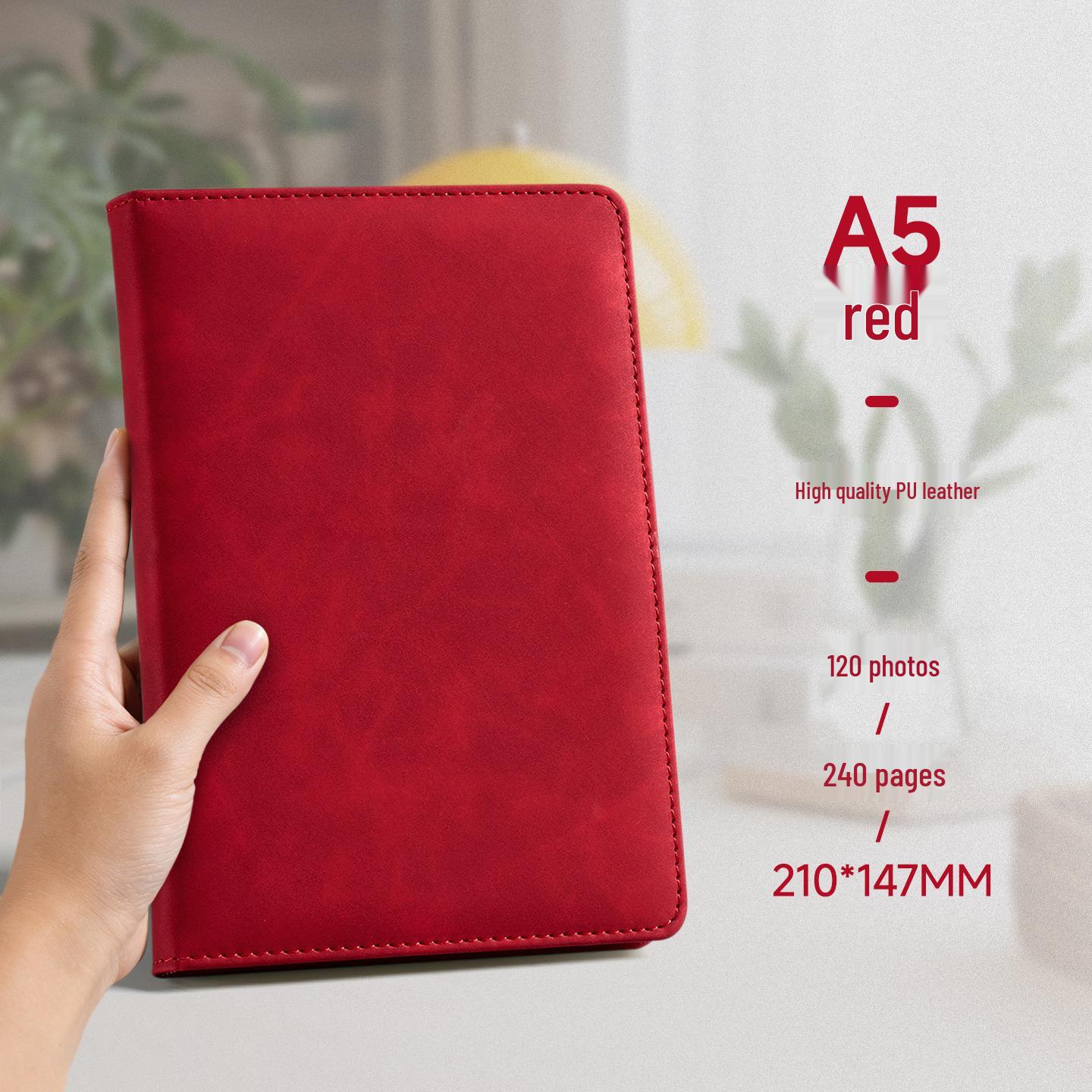 Custom Logo Hardcover Business Notebook - Thick A5/B5 Office Notepad