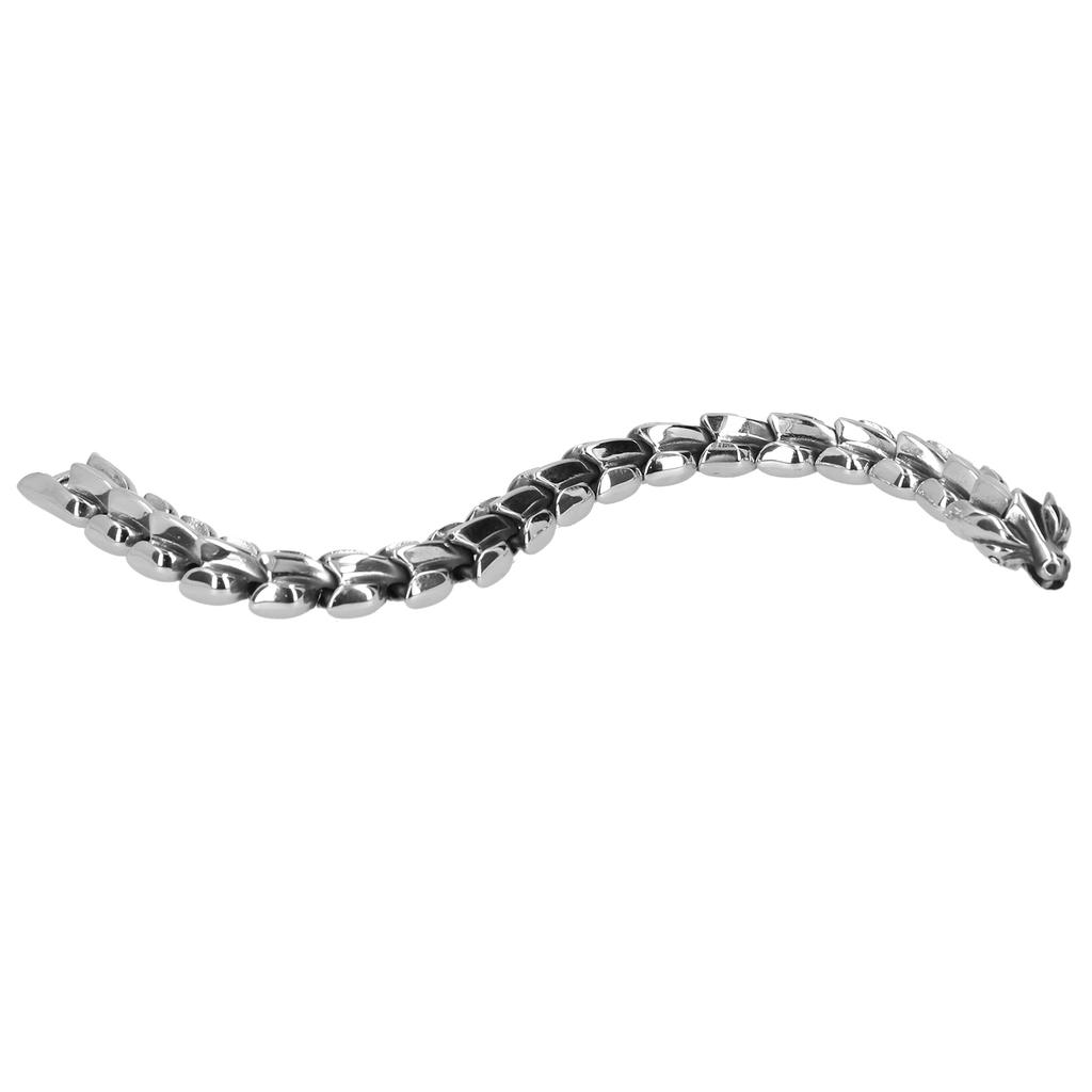 Keel Chain Link Bracelet Punk Style Wristband Retro Titanium Steel Bangle Decoration for Man