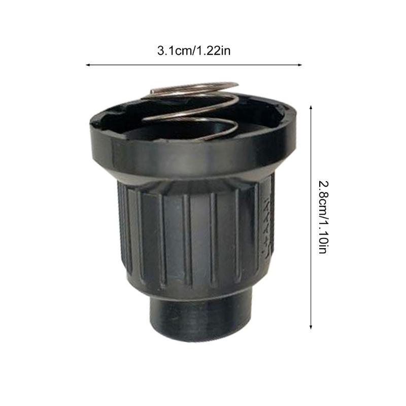 2pcs Grill Igniters Replacement Caps Plastic Push Button with Spring Spark Generator Knob Outdoor Cooking Supplies