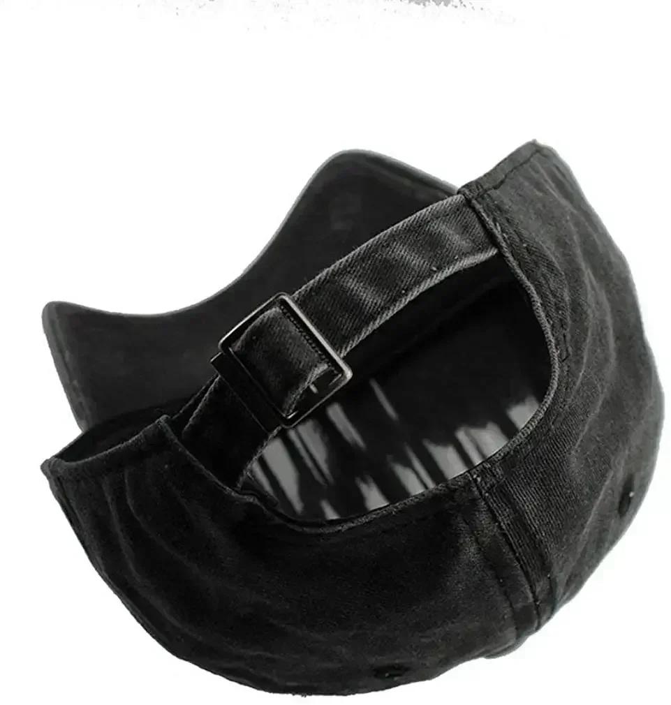 Regenbogen-LGBT-Pride-Baseballkappe für Damen, Vintage-Baumwolle, gewaschen, Distressed, verstellbare Papa-Mütze, lässige Trucker-Mütze für Erwachsene