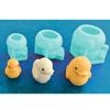 Duck Figurine Silicone Candle Molds for Epoxy Resin Making Candle Soap Candy Cake 3D Duck Fondant Molds Chocolate Molds