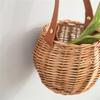 Eco Friendly Natural Wicker Basket Lightweight And Breathable Perfect For Picnic Outings And Home Storage Of Produce