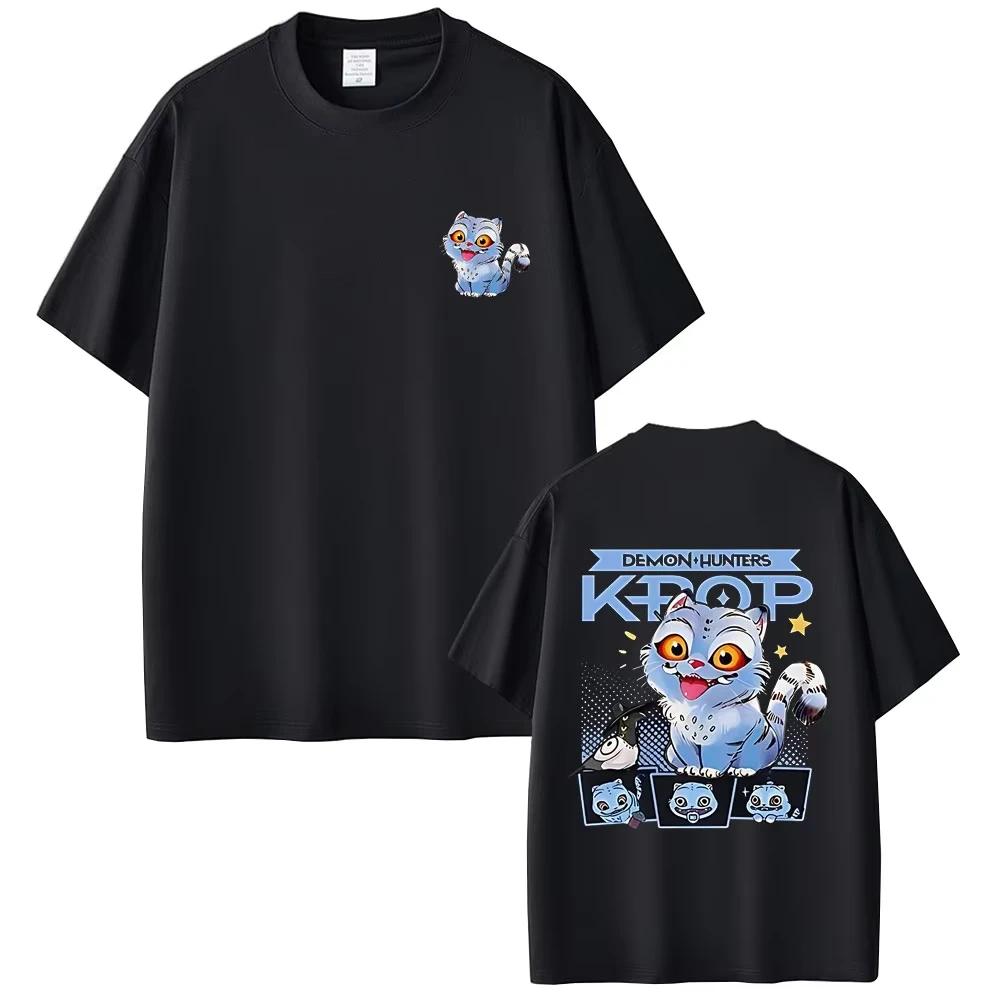 Film KPop Dämonenjäger T-Shirt Rumi Mira Zoey T-Shirts Saja Boys T-Shirt Derpy Tiger T-Shirts Herren Damen Mode Freizeit T-Shirt