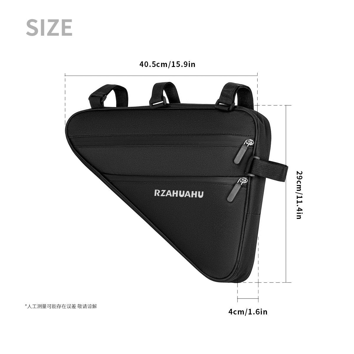

Beam bag mountain bike road bike tube bag cycling tools and equipment 40*29*4 чорний