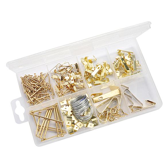 Buy 200PCS Photo Frame Hardware Hanging Kits with Various Wallmounted