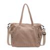 Cloth bag women's autumn and winter new versatile large-capacity tote bag student shoulder commuter tote bag