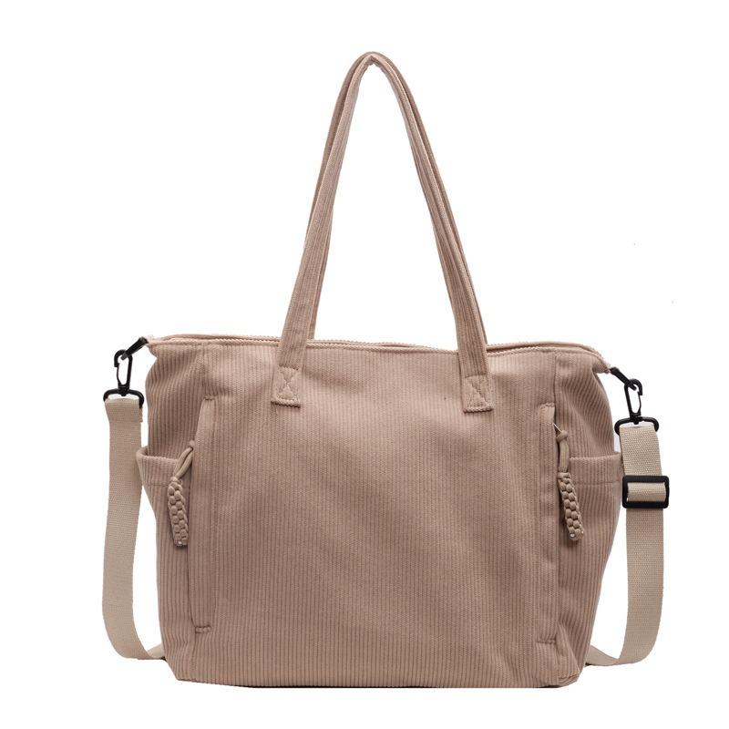 Cloth Bag Women's Autumn and Winter New Versatile Large-capacity Tote Bag Student Shoulder Commuter Tote Bag