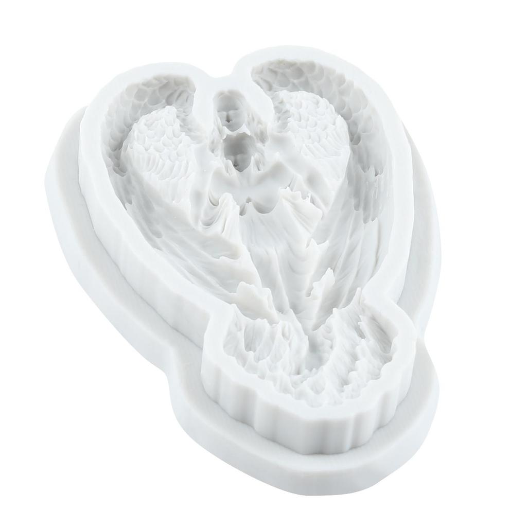 Forma silikonowa anioł Anioł Formy do fondantu Narzędzia do dekorowania ciast Topper na babeczki Cukierki Rzemiosło cukrowe Pasta gumowa Glinka polimerowa