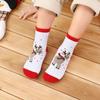 Santa Claus Children Christmas Socks Cotton Mid-Tube Socks Comfortable Cartoon Hosiery  Kid