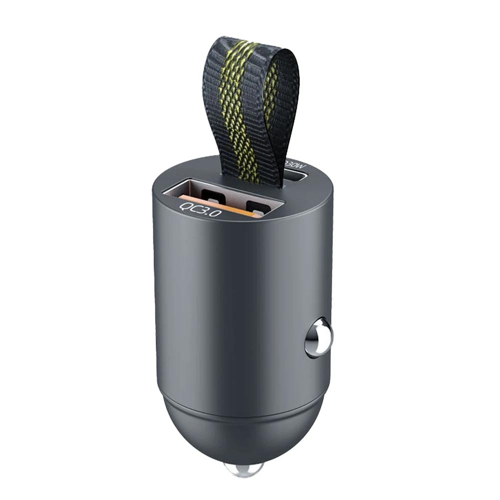 200W USB Car Charger Super Fast Charging Type-C PD Quick Charge Car Phone Charger Adapter for iPhone 15 14 Huawei Samsung Xiaomi