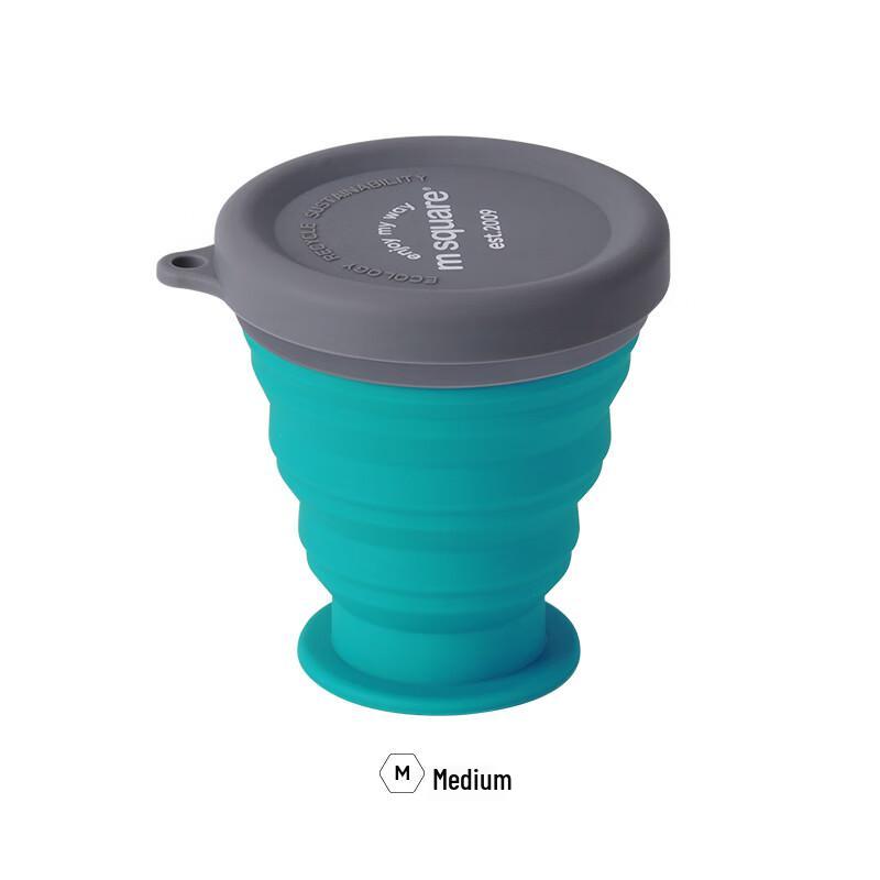 M Square Portable Collapsible Silicone Bowl