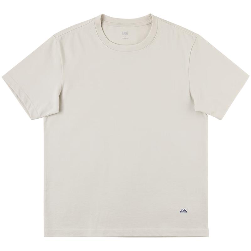 Lee Men's Logo Print Round Neck Short Sleeve T-Shirt