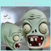 Vs Zombies Plants Pvz Mask Latex Halloween Prop Cosplay Accessory Headpiece