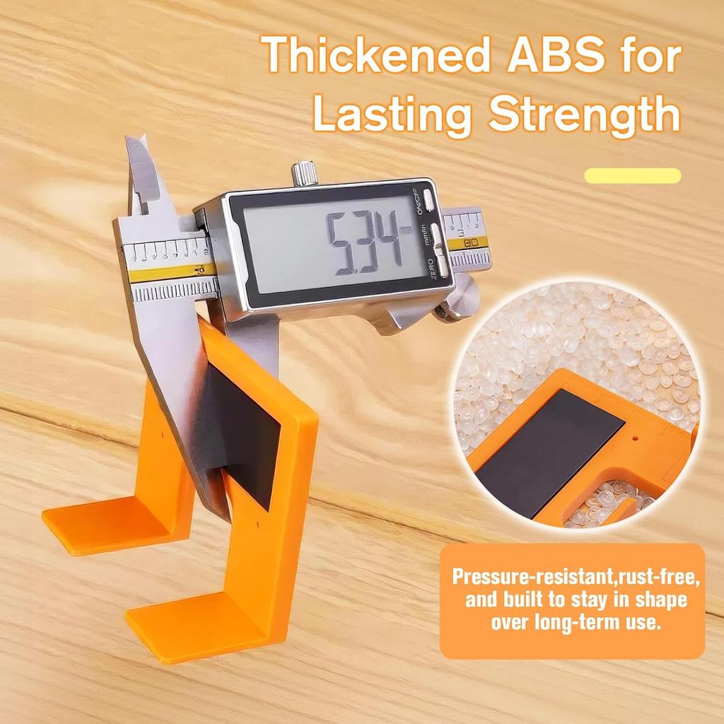 Hinge Installation Positioning Piece with Magnetic Woodworking Quick Installation Point Fixed Plate for Cabinet Door Panel Hing