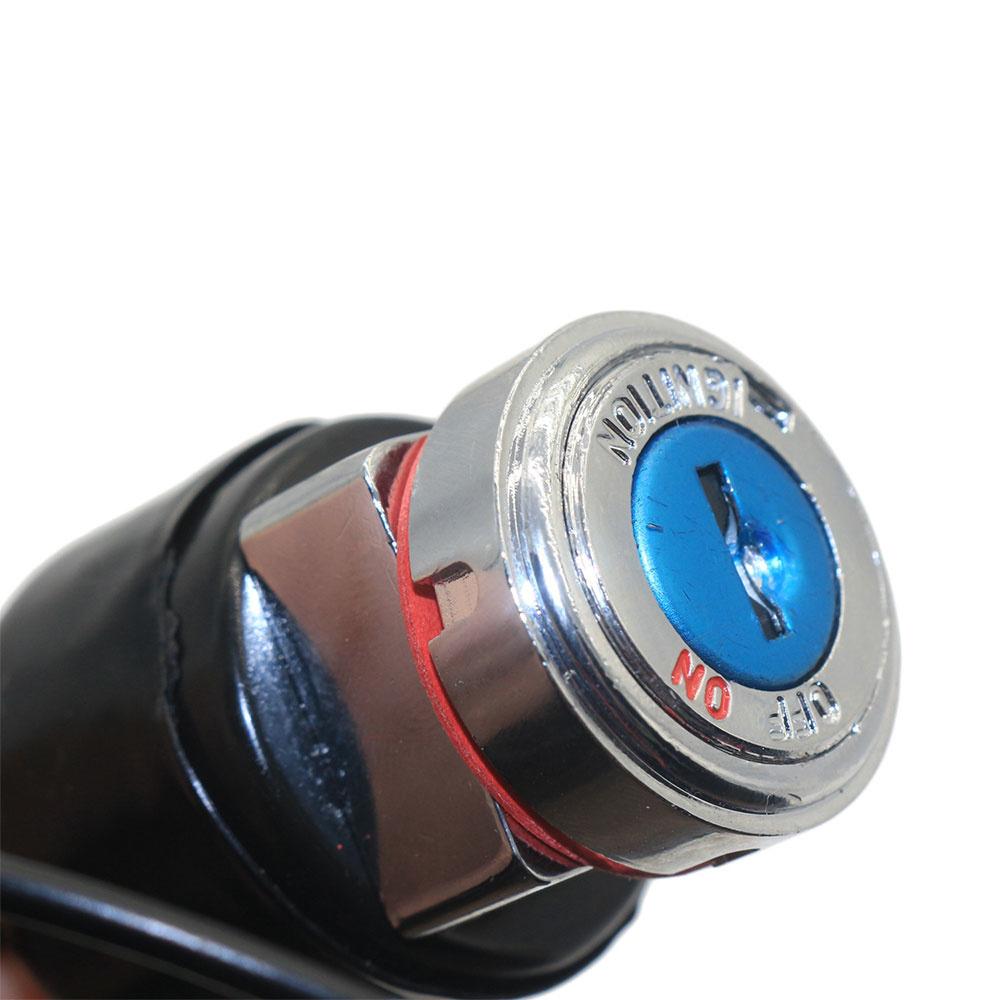 Motorcycle Electric Door Lock 2 Wire Ignition Switch For Honda CL70 CB100 CB125S CL100 XL100 KEY Set Of Lock
